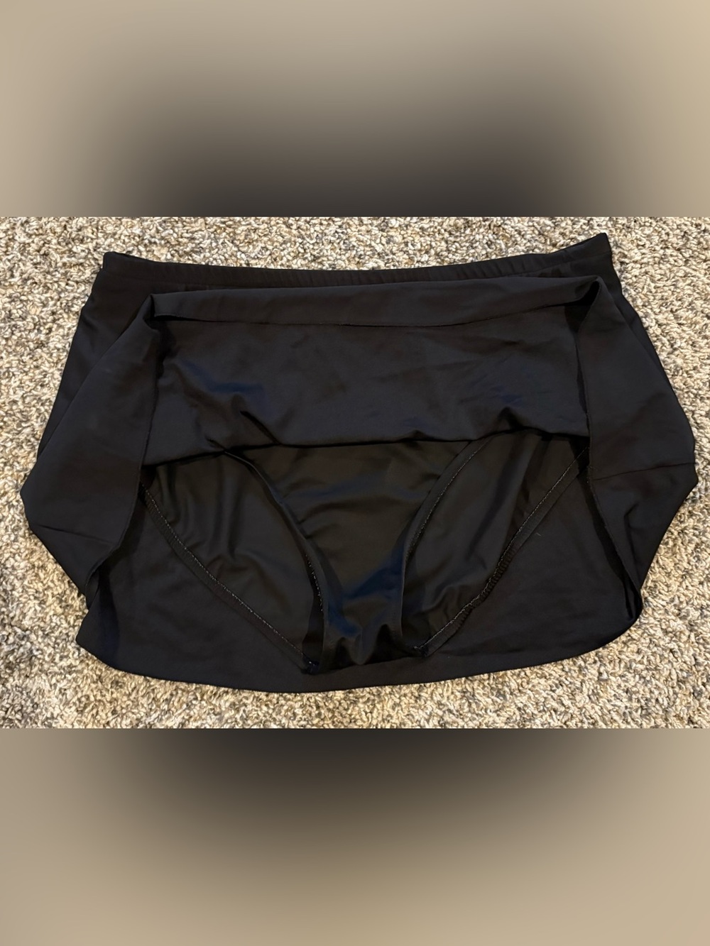 Miraclesuit Black Swimsuit Skirt Size 18 Nylon & Spandex Shapewear - Picture 4 of 7